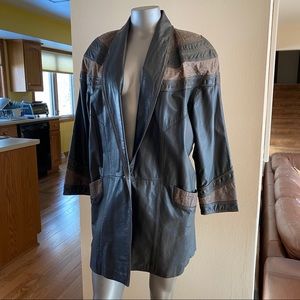 Avanti Leather Coat